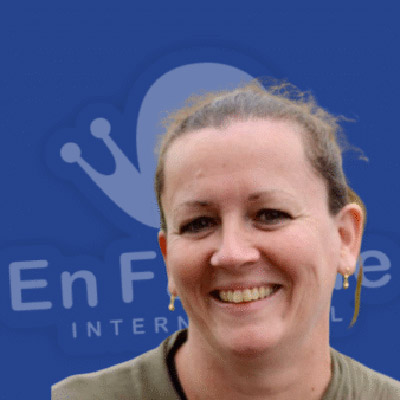 Vania, representante de EFI en el Reino Unido